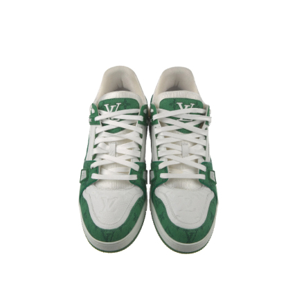 Trainer Monogram Denim Sneakers