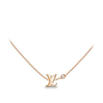 IDYLLE BLOSSOM  PENDANT, PINK GOLD AND DIAMOND