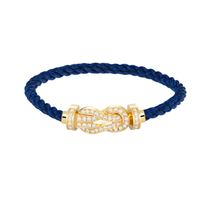 CHANCE INFINIE BRACELET 18K YELLOW GOLD AND DIAMONDS LARGE MODEL