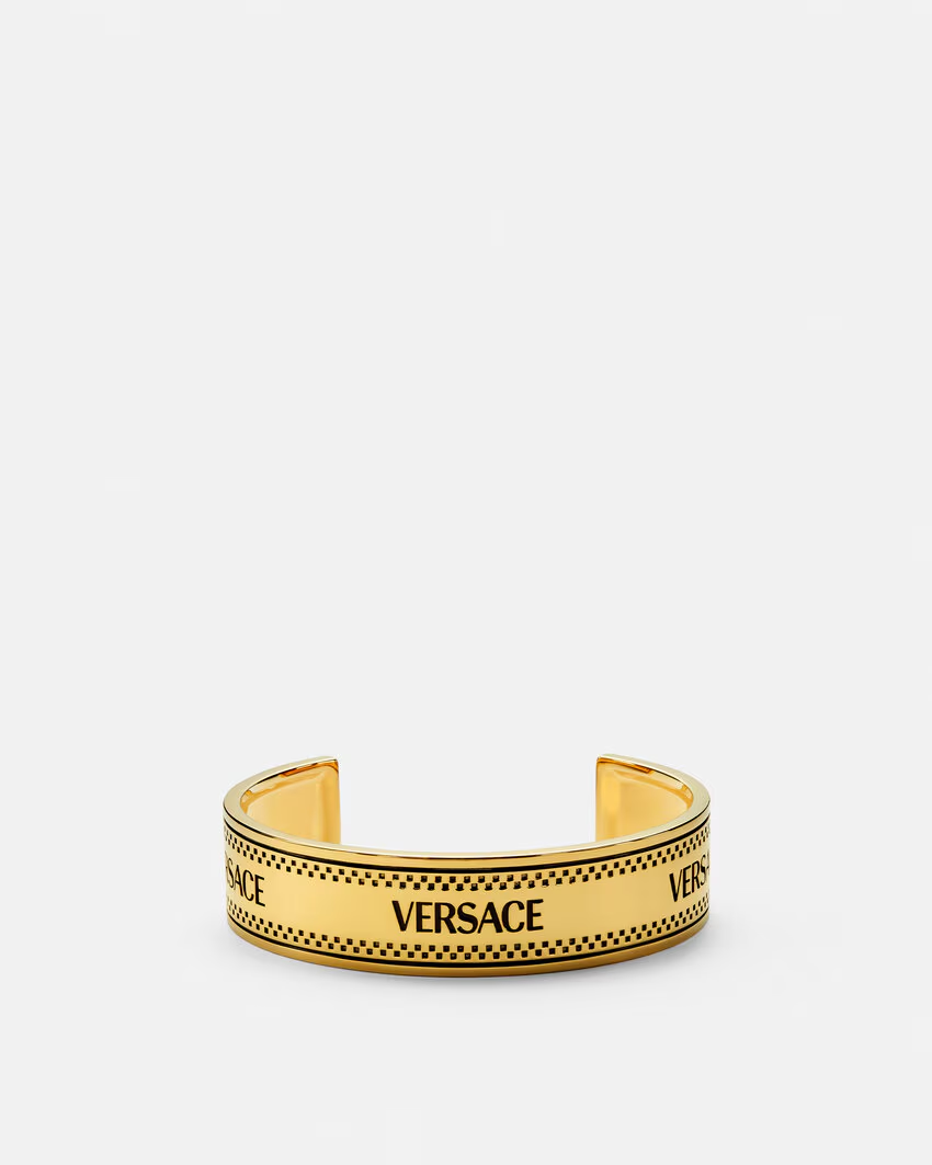 90s Vintage Logo Cuff Bracelet