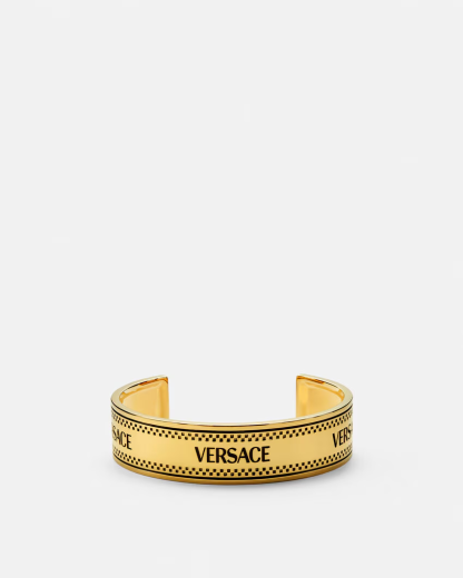 90s Vintage Logo Cuff Bracelet