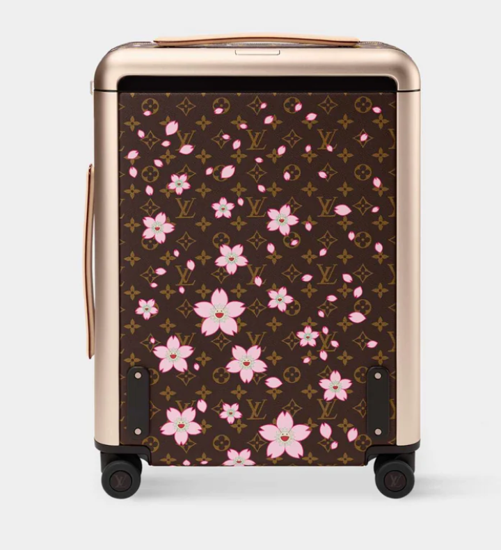 High-end printed travel suitcase