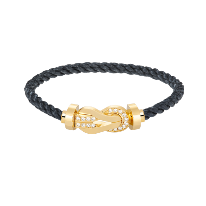 CHANCE INFINIE BRACELET 18K YELLOW GOLD AND DIAMONDS LARGE MODEL