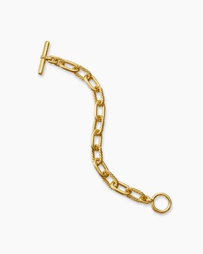 DY Madison® Toggle Chain Bracelet 18K Yellow Gold