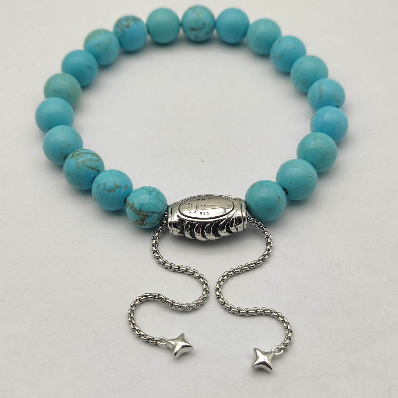 8MM Stretch Rock Crystal Bracelet