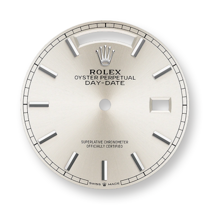 Day-Date, 36mm, Platinum, Ref# 128236-0001