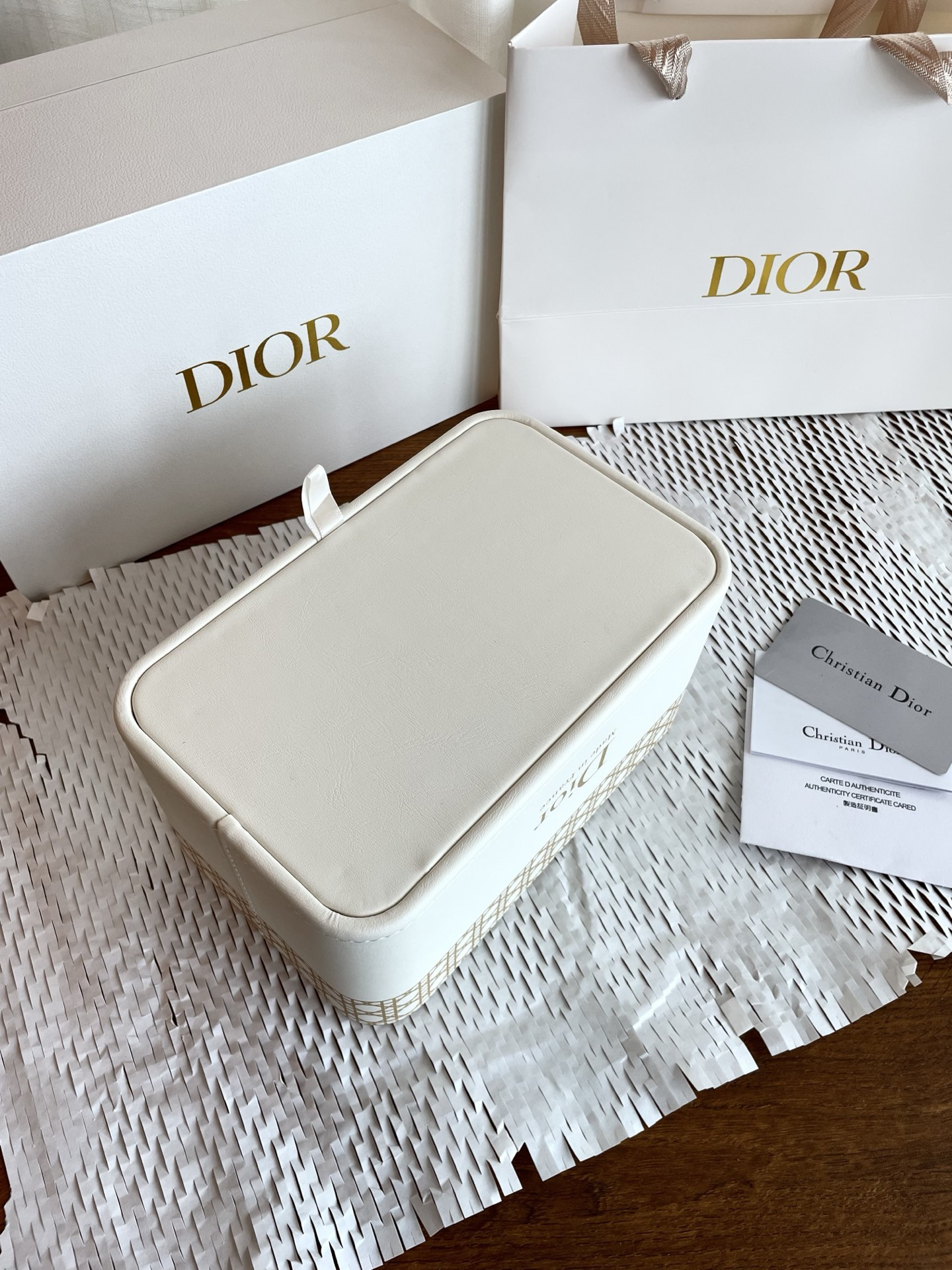 Dithtor Premium Leather Tissue Box