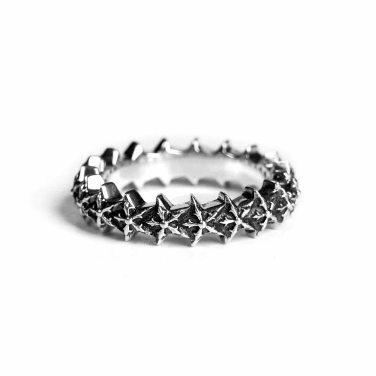 5 SIDED STAR LOOP RING