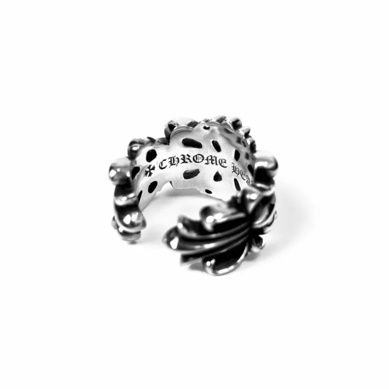 DOUBLE FLORAL RING