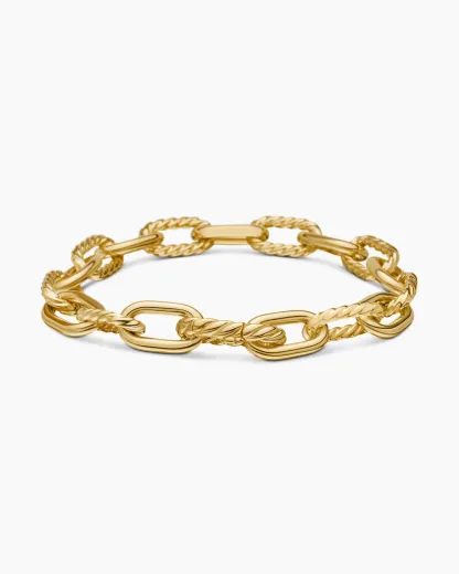 DY Madison® Chain Bracelet 18K Yellow Gold