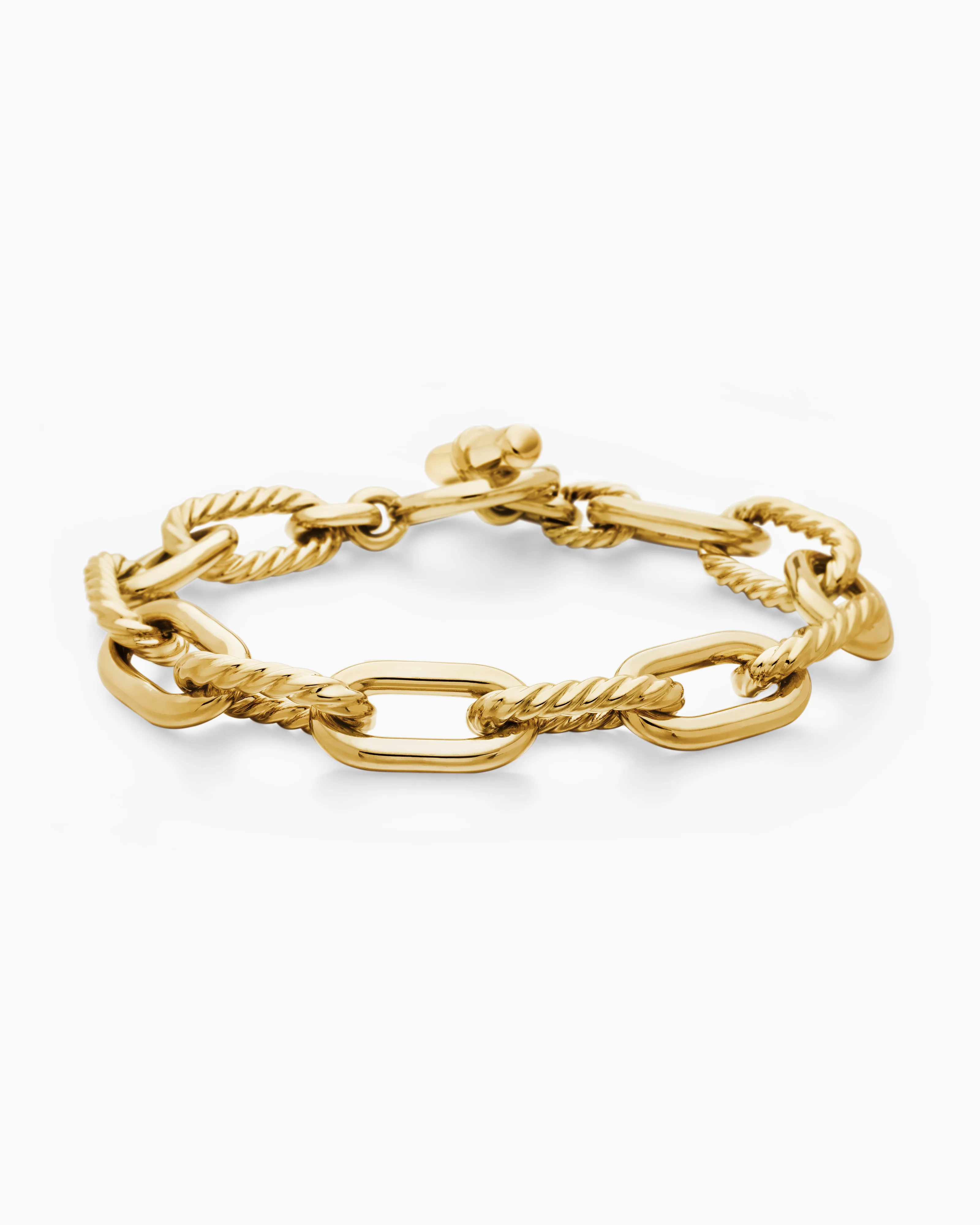 DY Madison® Toggle Chain Bracelet 18K Yellow Gold