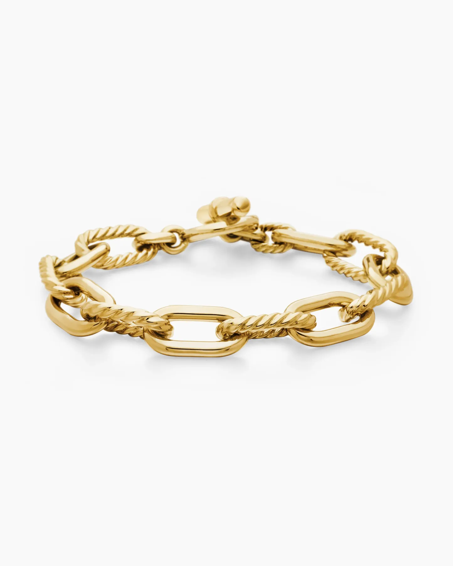 DY Madison® Toggle Chain Bracelet 18K Yellow Gold