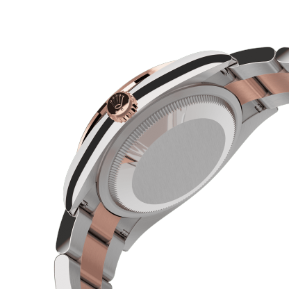 Oyster, 36 mm, Oystersteel, Everose gold and diamonds  Reference 126281RBR