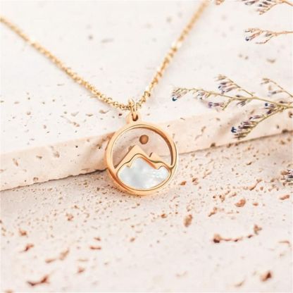 Mustard Seed Mountains Pendant Necklace Faith Jewelry Move Mountains Necklace Christian Faith Jewelry Gift