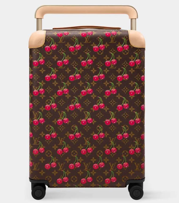 High-end printed travel suitcase