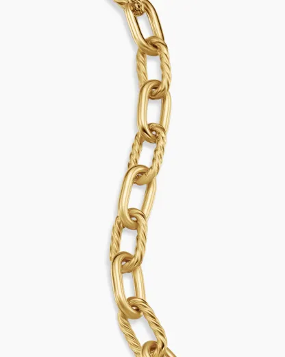 DY Madison® Chain Bracelet 18K Yellow Gold