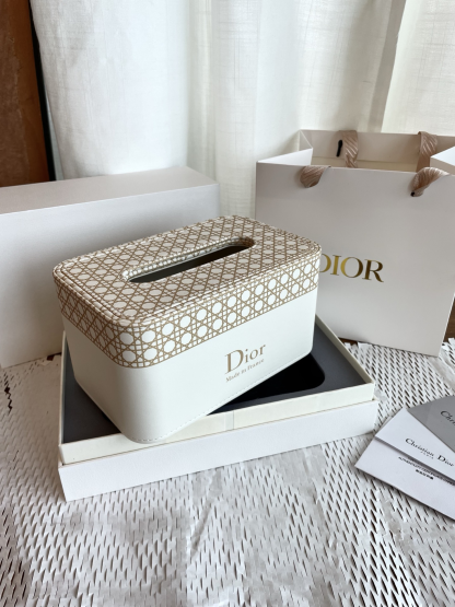 Dithtor Premium Leather Tissue Box