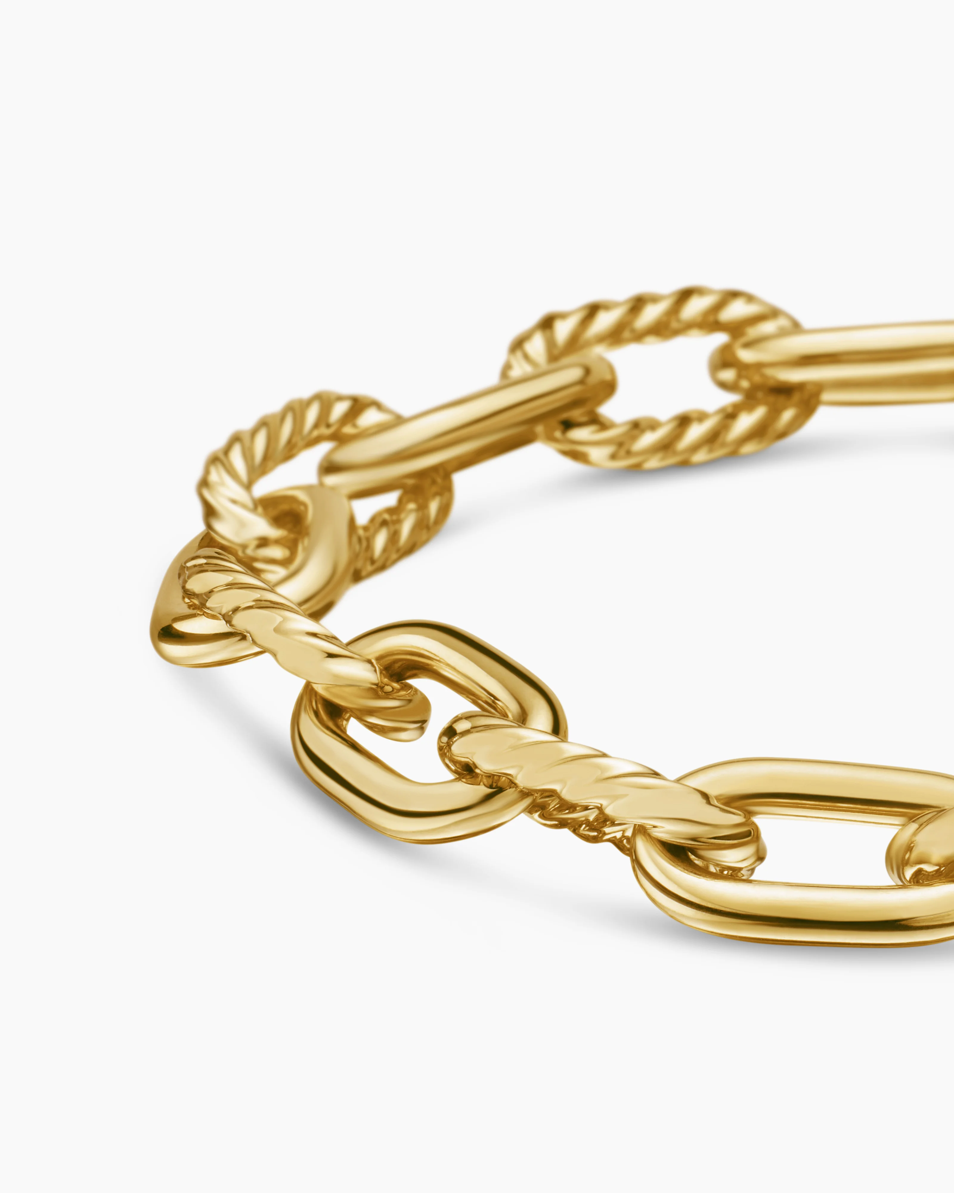 DY Madison® Chain Bracelet 18K Yellow Gold