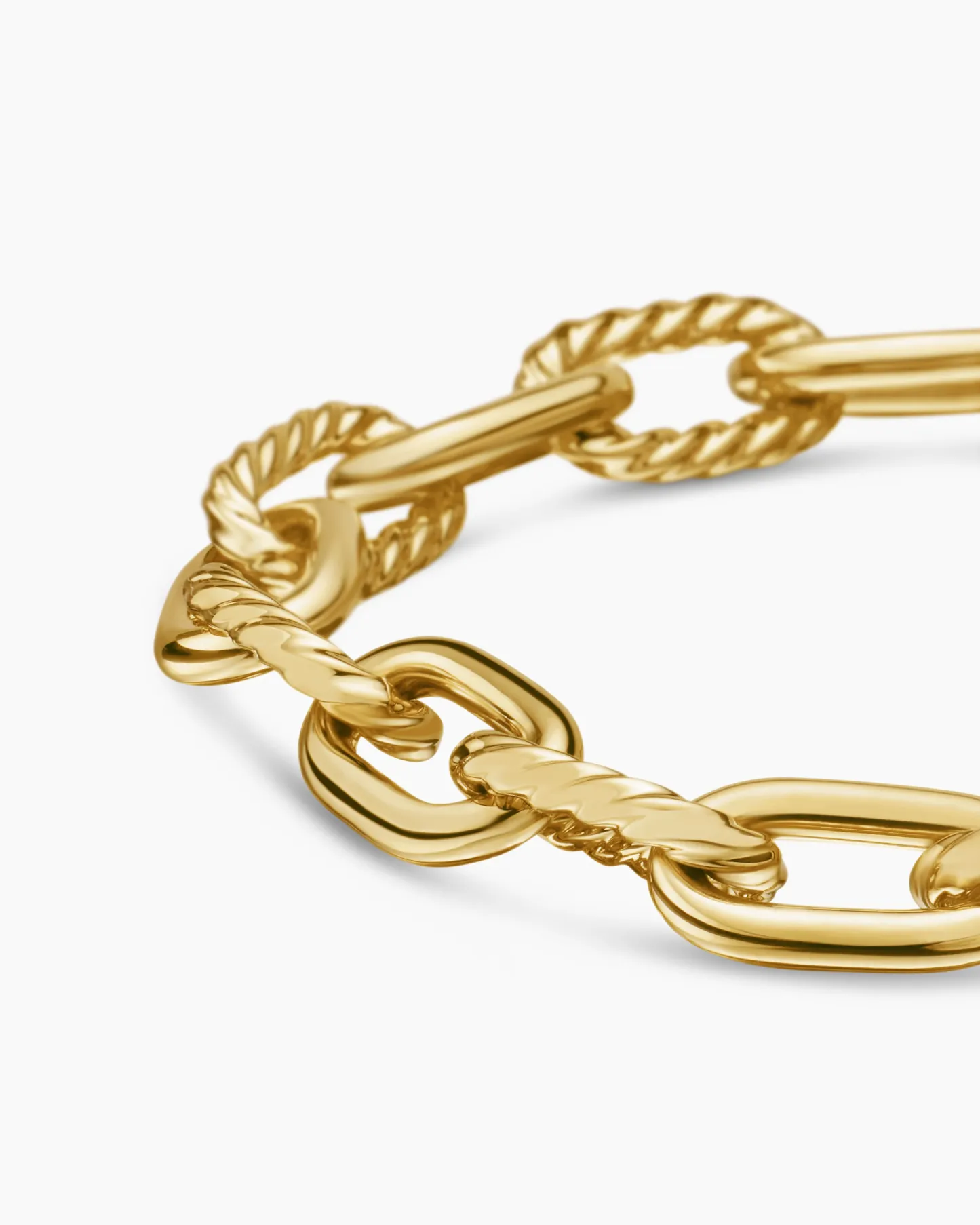 DY Madison® Chain Bracelet 18K Yellow Gold