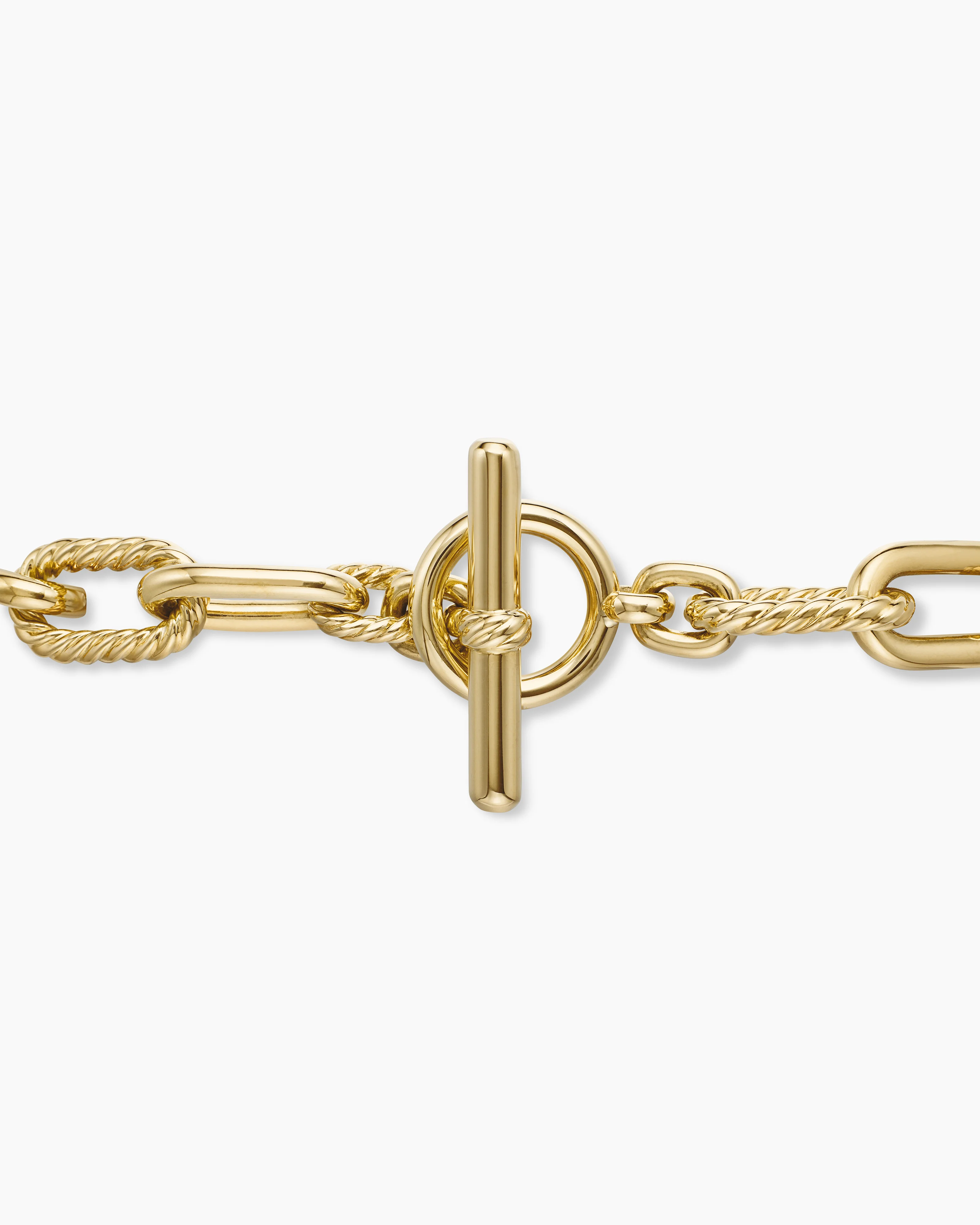 DY Madison® Toggle Chain Bracelet 18K Yellow Gold