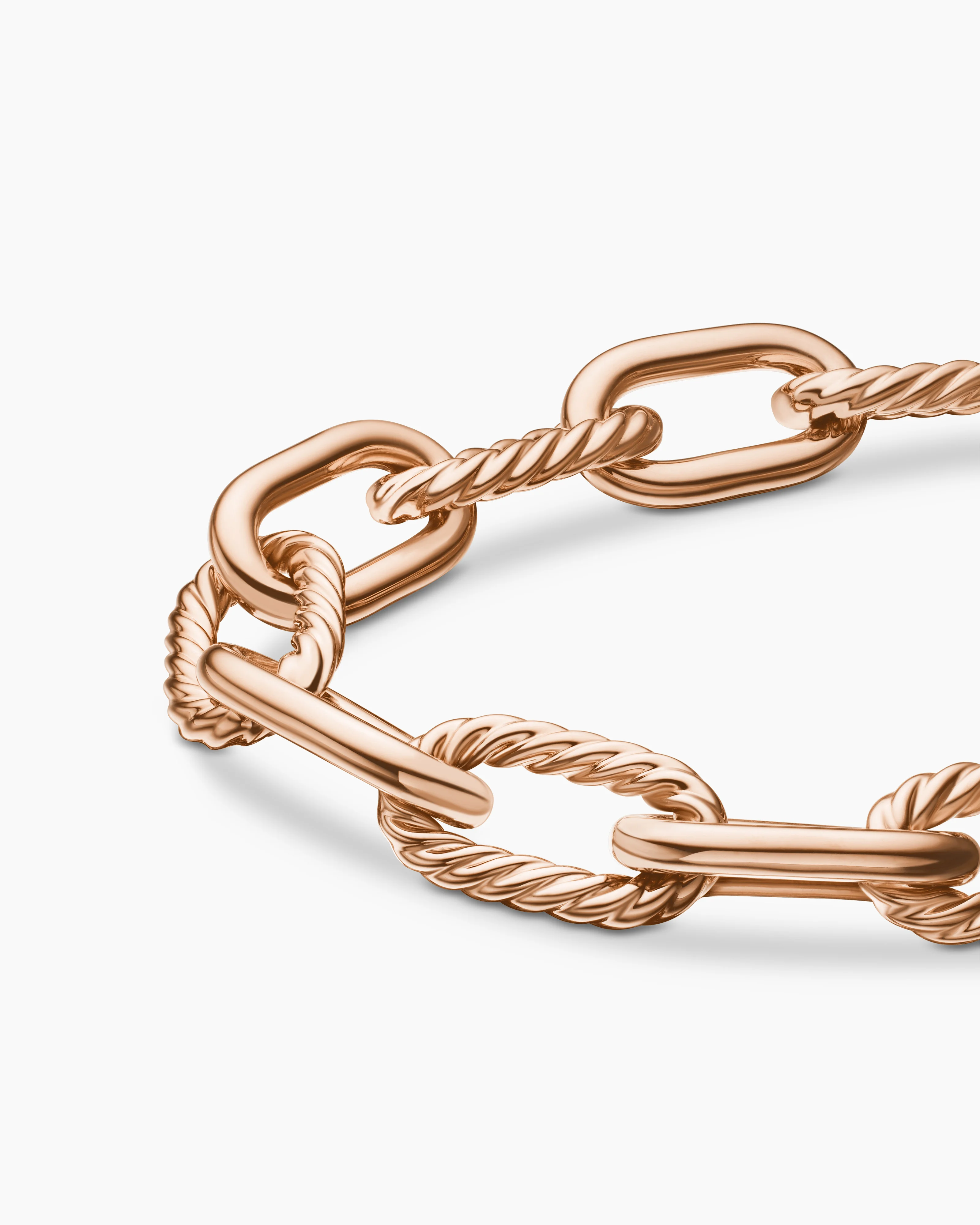 DY Madison® Chain Bracelet 18K Rose Gold