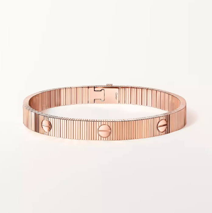 LOVE UNLIMITED BRACELET, FLEXIBLE, ROSE GOLD