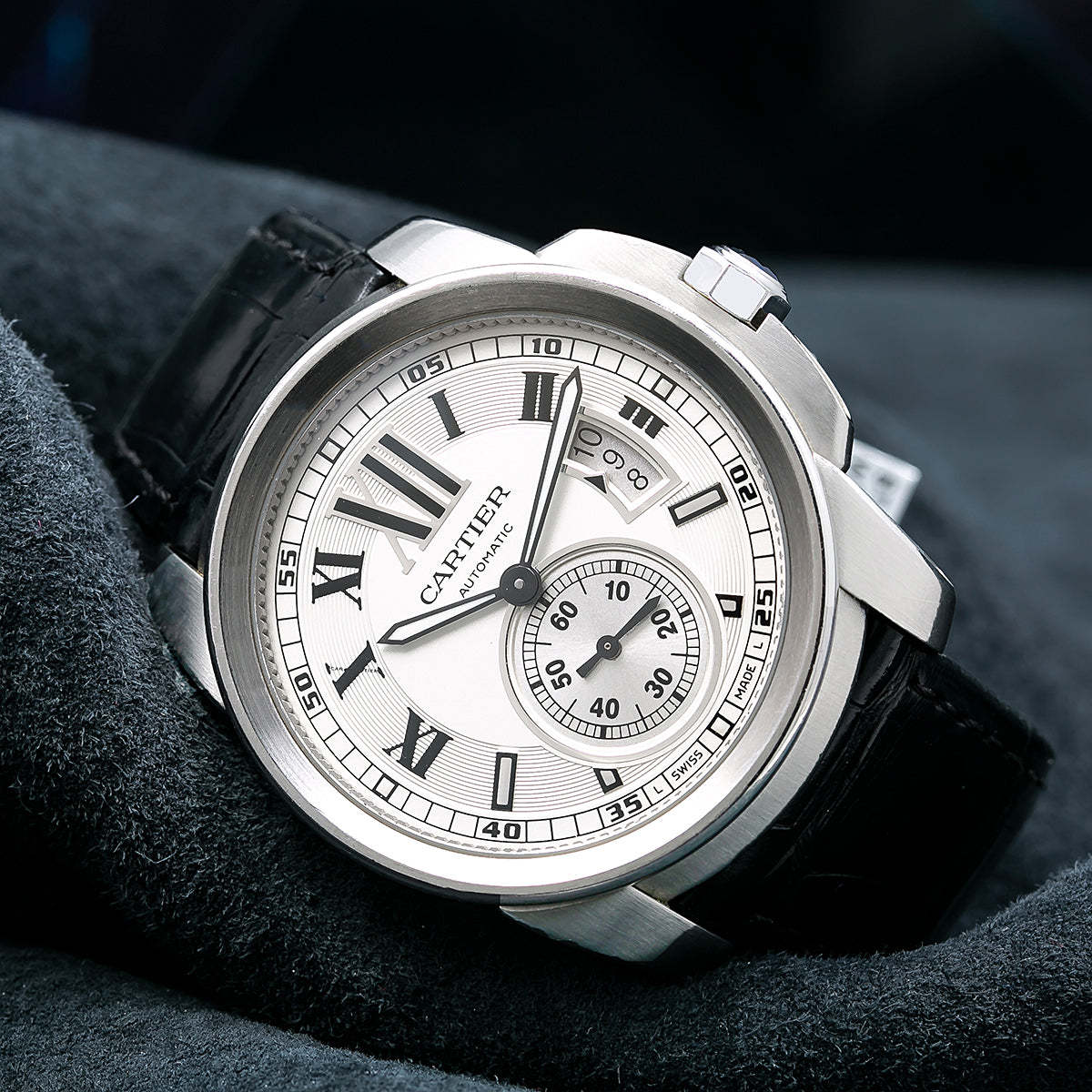 CARTIER CALIBRE DE CARTIER W7100037 42MM SILVER DIAL