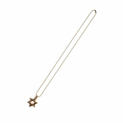22K GOLD STAR OF DAVID PENDANT