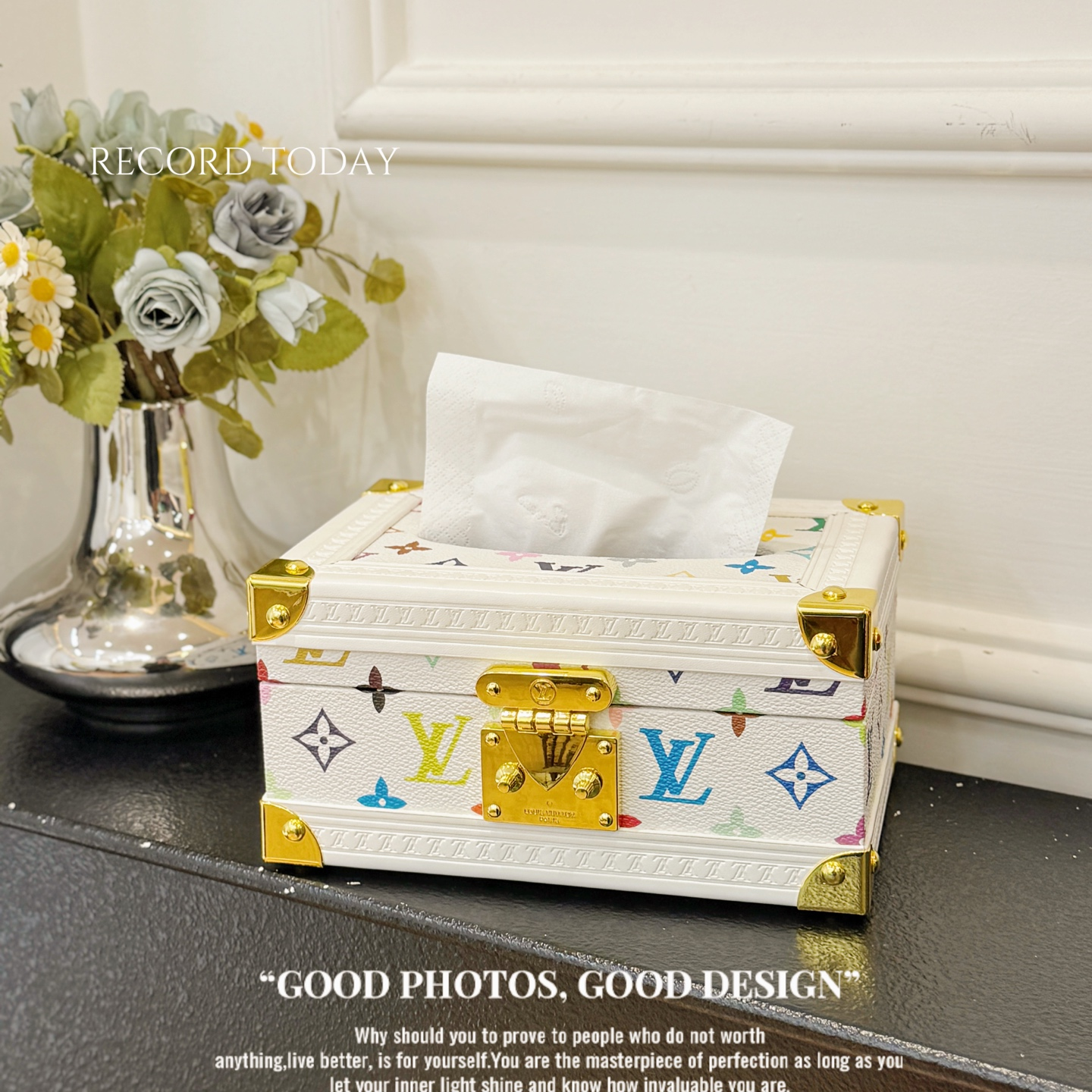 LV High-End Printed Tissue Box