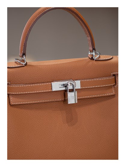 KELLY 28 FIRST LAYER TOGO COWHIDE WHITE