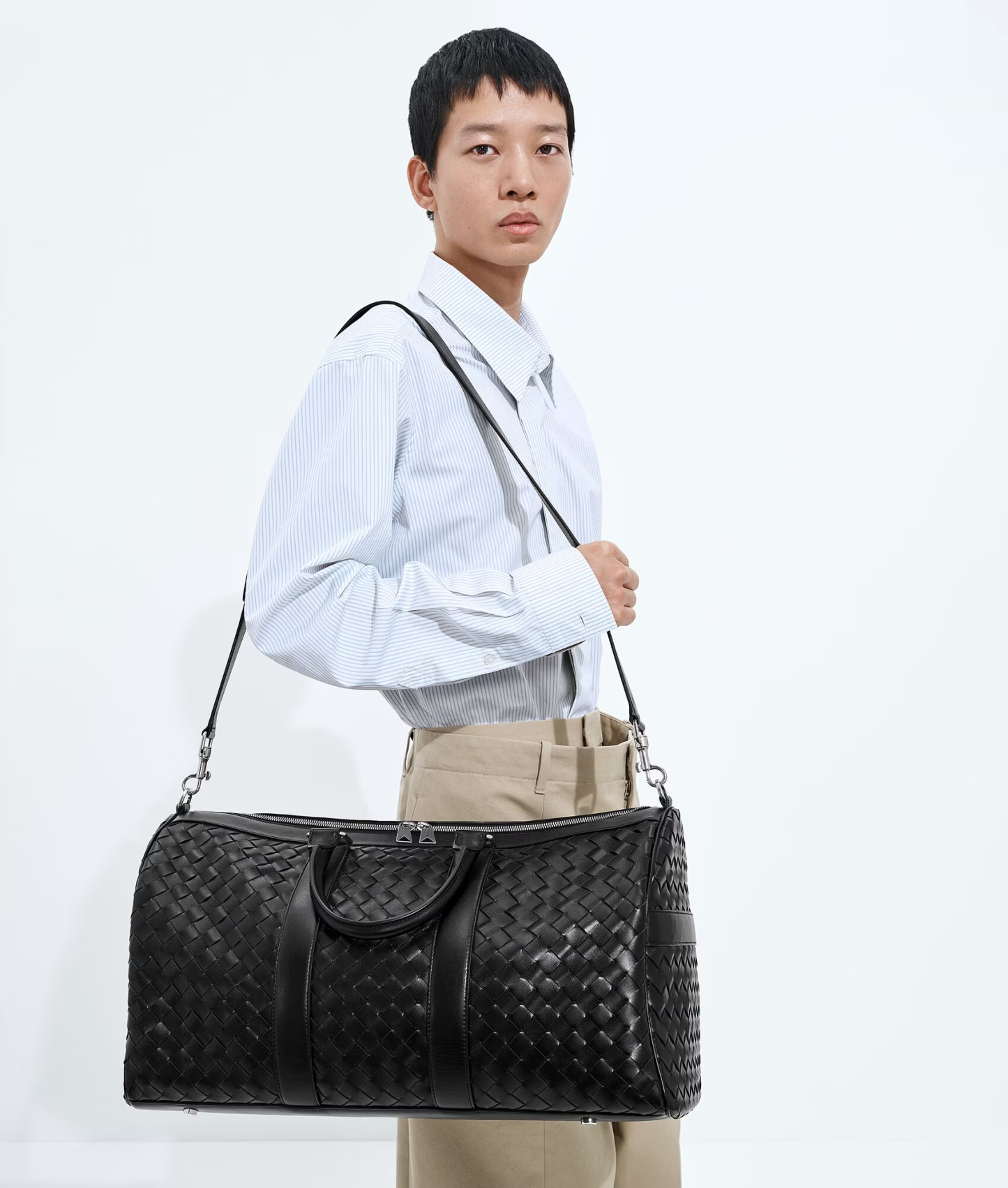 Bothtttega Vethtneta Large Vaporetto Duffle Bag