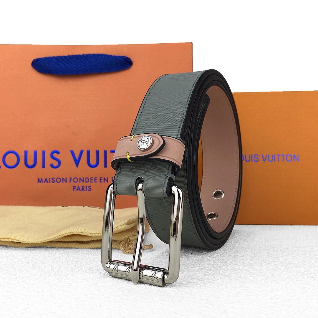 Monogram Titanium Belt