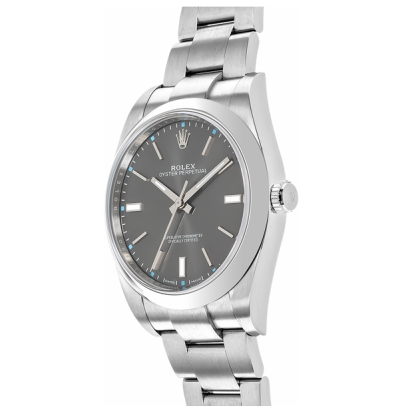 Oyster Perpetual 39 Dark Rhodium Men's Watch 114300-0001