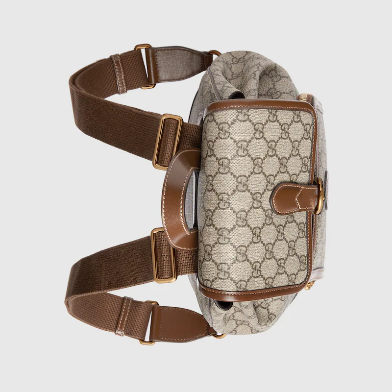 BACKPACK WITH INTERLOCKING G
