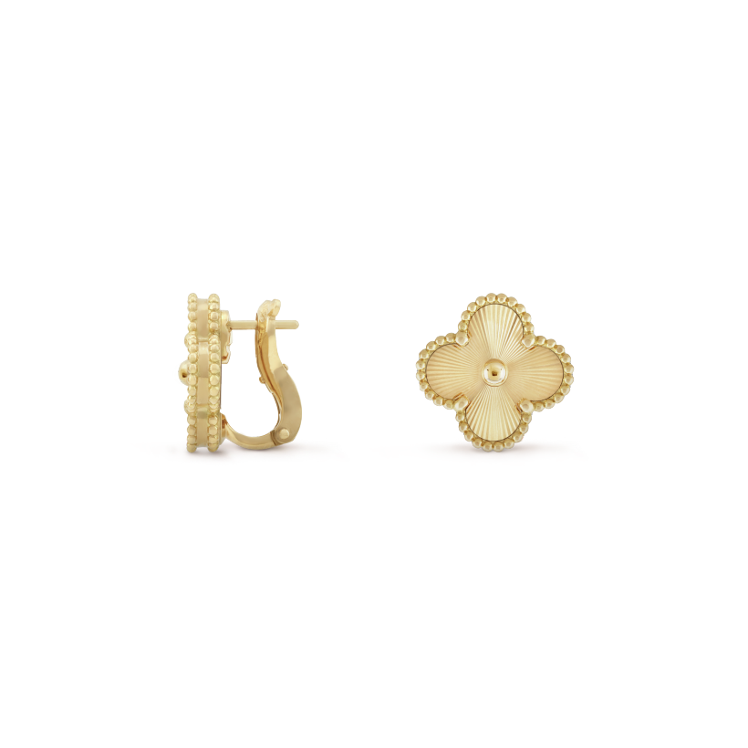 3-Piece Alhambra Yellow Gold & Diamond
