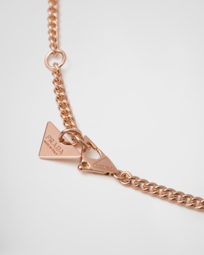 Eternal Gold pendant necklace in pink gold with diamonds