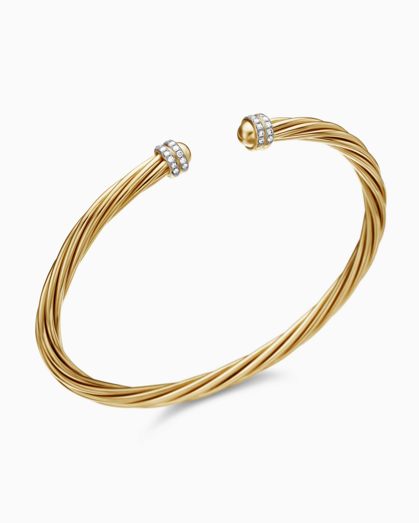 Helena Collection for Women Helena Bracelet 18K Yellow Gold with Diamonds, 4mm