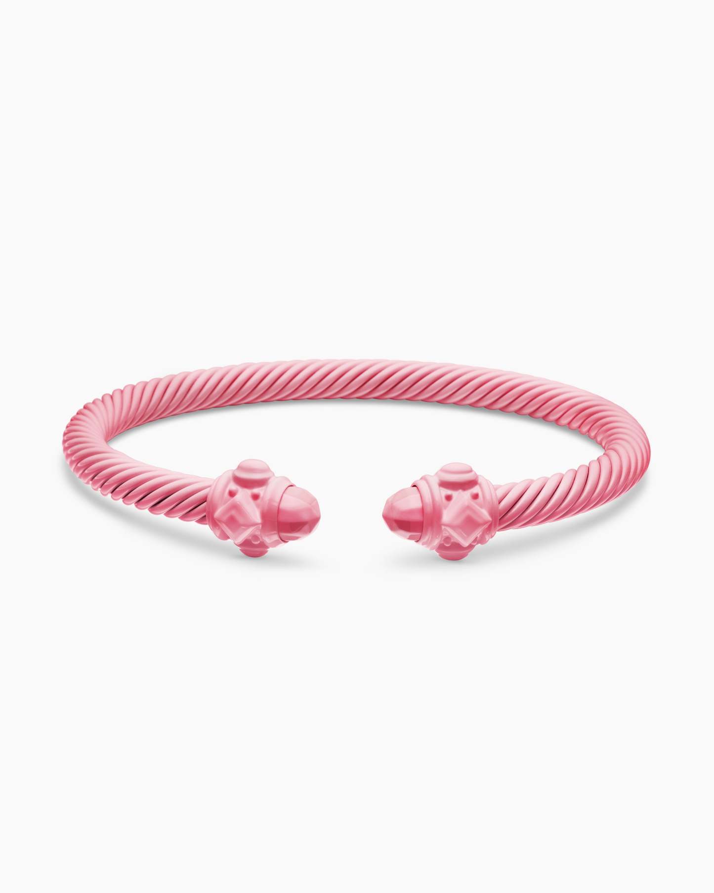 Renaissance® Classic Cable Bracelet Pink Aluminum, 5mm