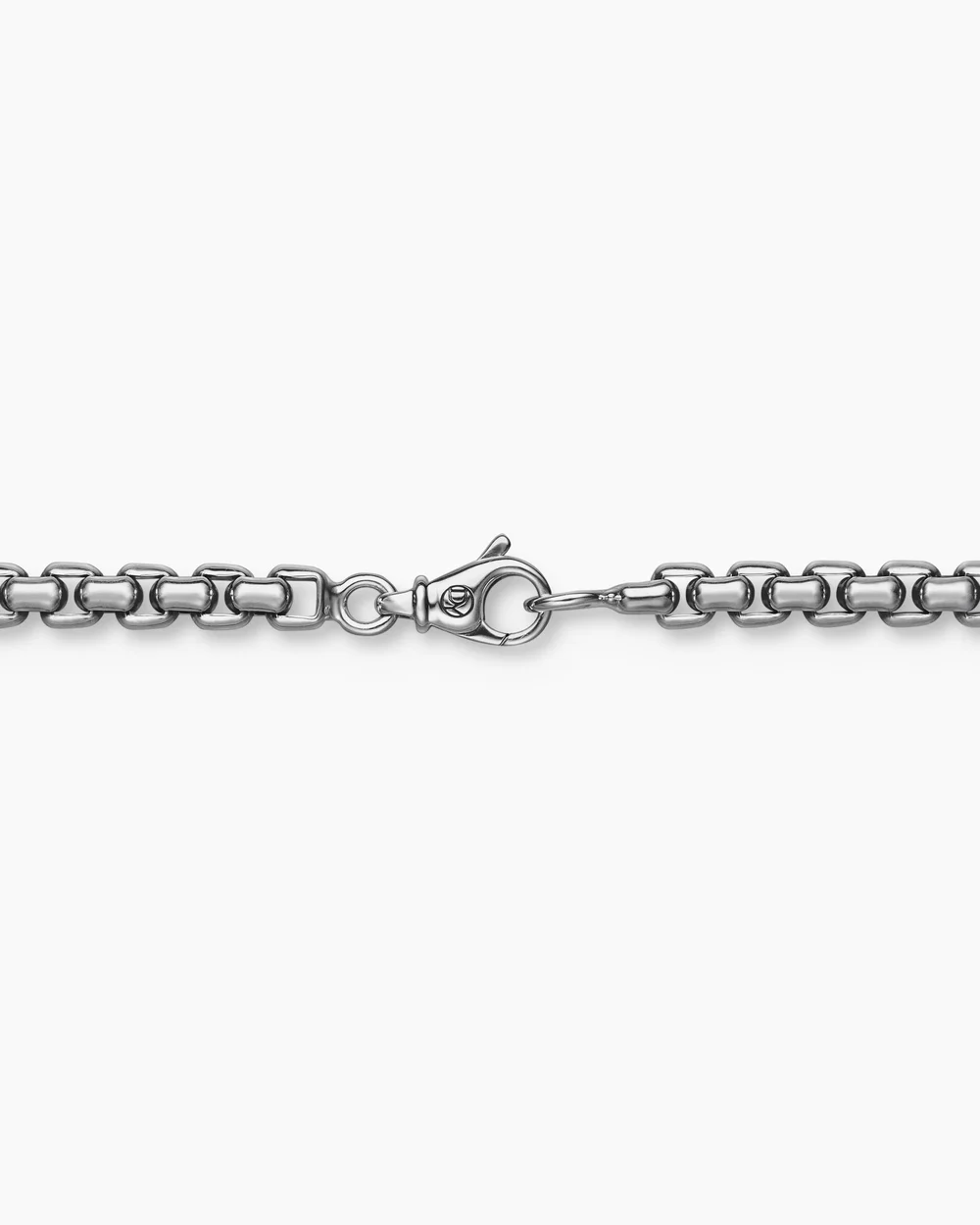 Box Chain Necklace Sterling Silver, 5mm