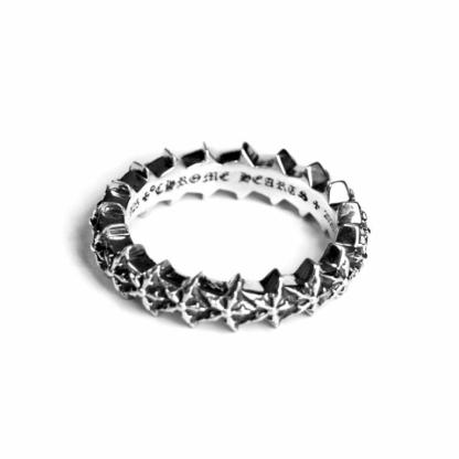 5 SIDED STAR LOOP RING