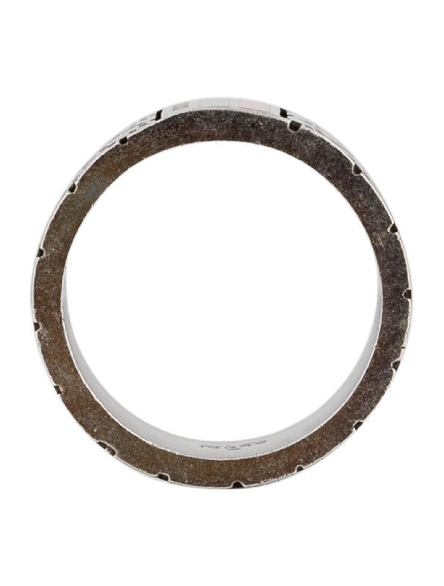 Enamel Wide Diamantissima Ring