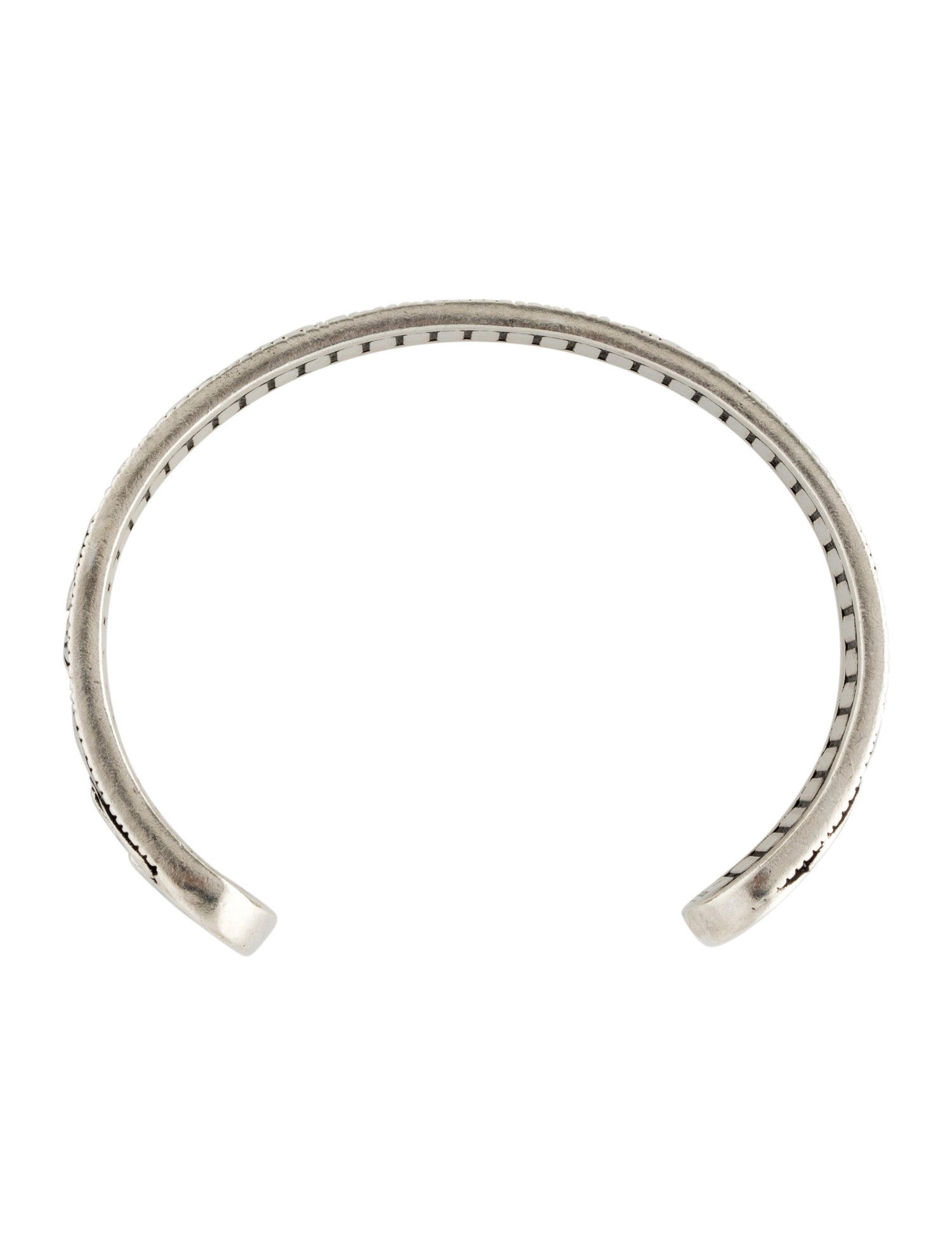 Leaf Motif Double G Cuff