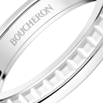 QUATRE WEDDING BAND DOUBLE WHITE EDITION
