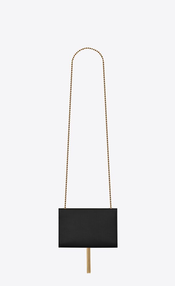 KATE SMALL TASSEL IN GRAIN DE POUDRE EMBOSSED LEATHER