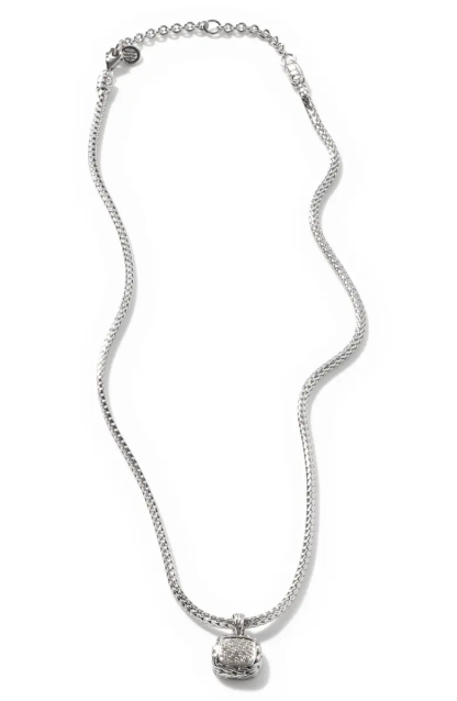 John Hardy Carved Chain Necklace