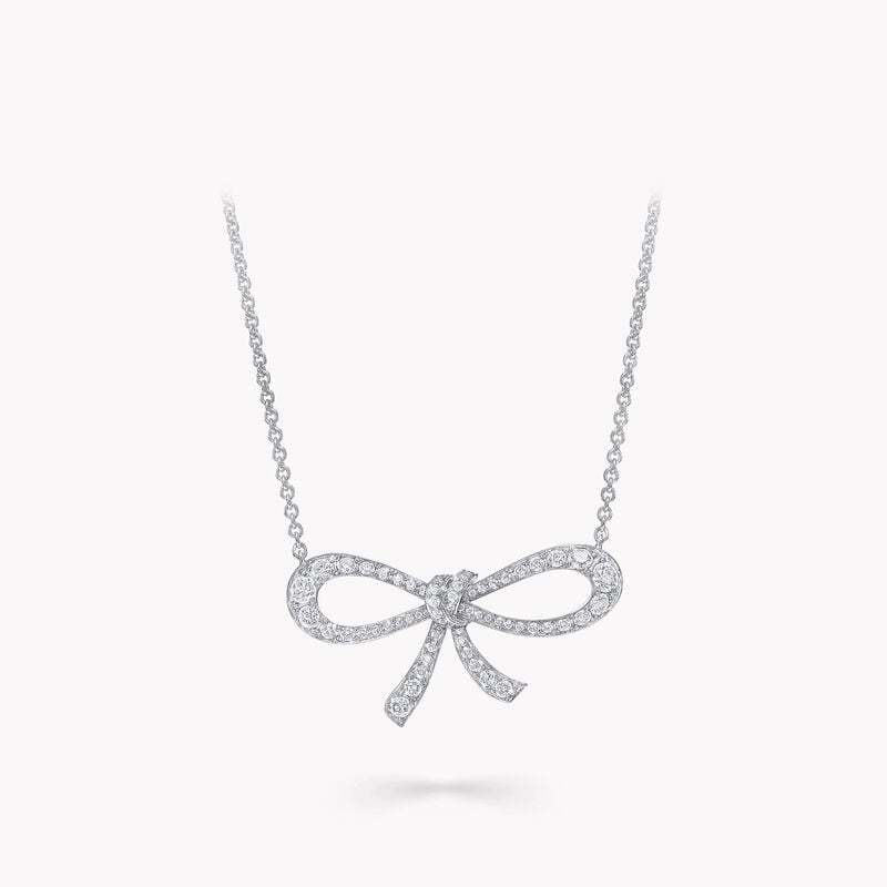 Tilda's Bow Mini Diamond Pendant