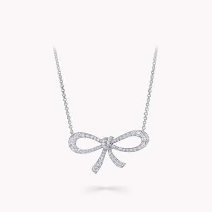 Tilda's Bow Mini Diamond Pendant