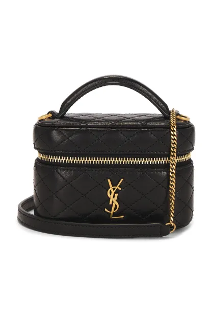 Saint Laurent  GABY Lambskin Cosmetic Bag