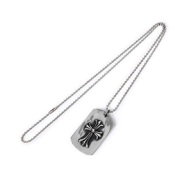TINY CH CROSS CUTOUT DOG TAG
