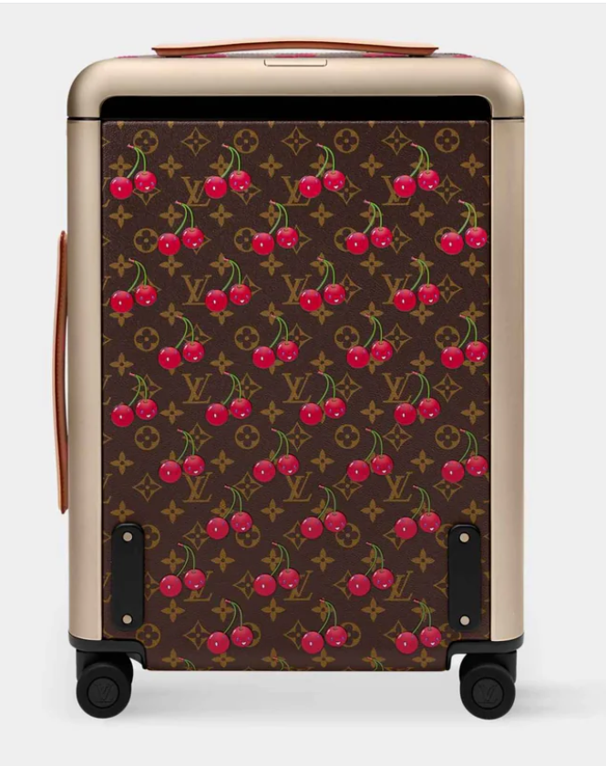 High-end printed travel suitcase